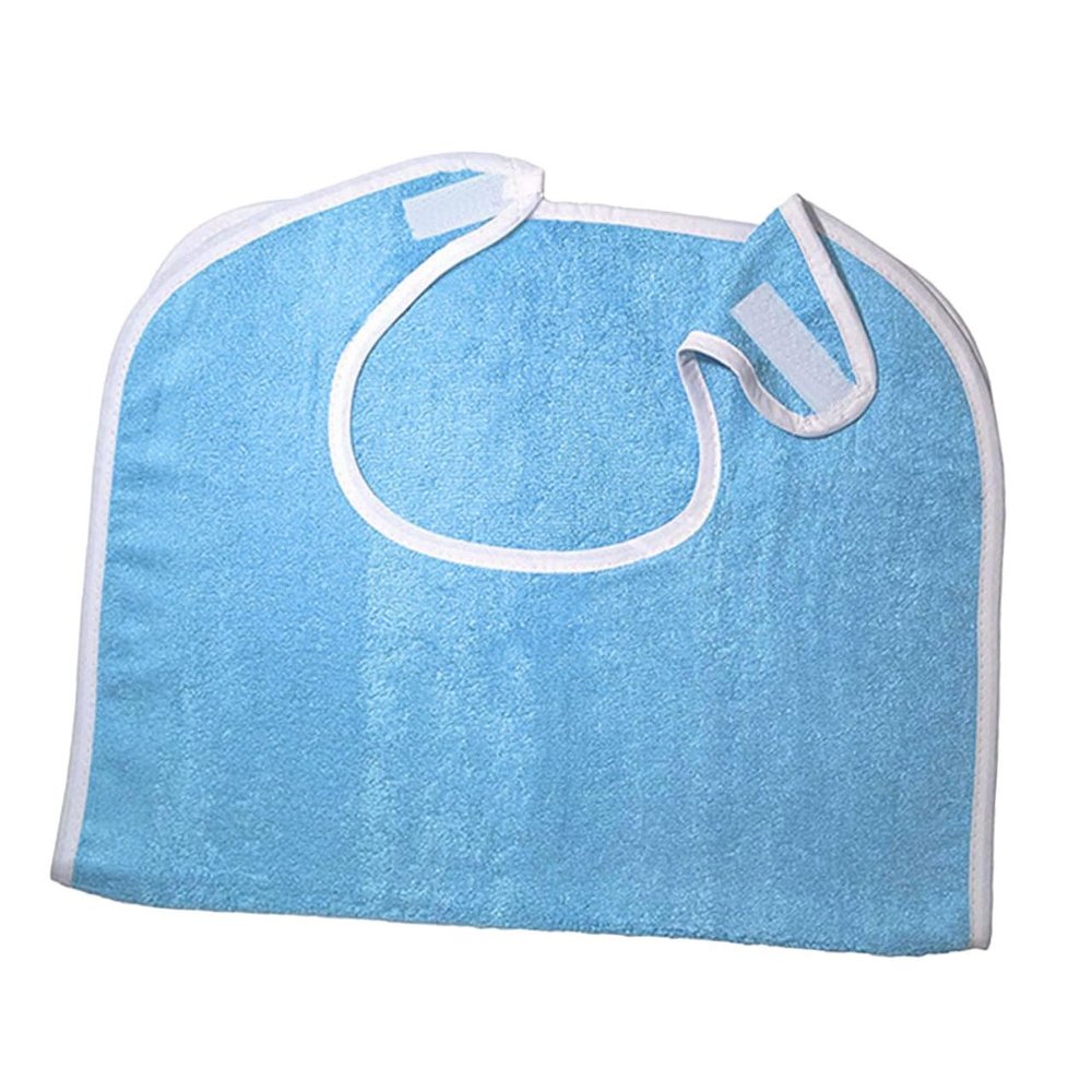 VALICLUD Reusable Adult Bib, Stain-Resistant Microfiber, Lightweight and Comfortable, Keeps Face Dry