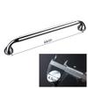 EUXHTYWP Bathroom Door Handles, One-Sided Pull Handles for Shower Doors, Shower Wall Door Handles, Push Buttons, Entrance Door Handle Bars, 44 cm (2 pcs) view 2