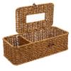 Multifunctional Tissue Box Holder, Faux Rattan for Office view 1