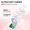 Mini Portable Rechargeable UV/LED Nail Lamp for Gel Nails and Nail Strips, Pink view 4