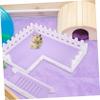 ibasenice Hamster Platform with PVC Ladder for Small Pets view 3