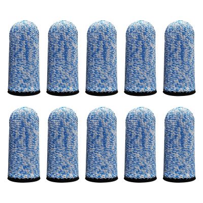 YIBOZI Cut-Resistant Finger Cots, 10-Pack, Reusable