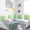3D Self-Adhesive Padded Wall Panels, 30 mm PU, 30 x 40 cm, 4-Pack view 2