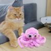 Cartoon Octopus Cat Teething Toy view 2