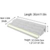 Robot Vacuum Threshold Ramp, 30 cm, 30 × 10 × 4.5 cm view 2