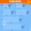 YeeBeny Cat Net for Balcony, 1.8 x 3 m, Reinforced Stainless Steel Wire Safety Net, White view 2