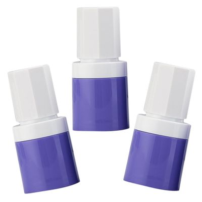 15 ml PP Travel Lotion Dispensers, Airless Pump Bottles, 3-Pack