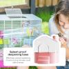 Large Transparent Hamster Sand Bath and Toilet view 3