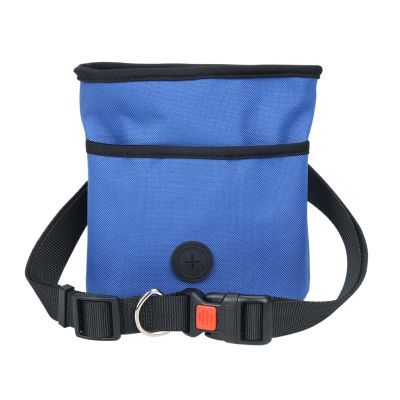 Yhsioaklo Treat Pouch for Small Dogs, Waterproof Food Bag with Treat Compartment