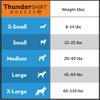 ThunderShirt Breeze for Dogs, Large, Aqua, Extra-Breathable Mesh Anxiety Relief Vest view 3