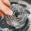 Steel Wool Scrubber | Reusable Dish Brush - Non-Scratching Multipurpose Cleaner for Dishes, Ovens, Grills, and Kitchen Utensils view 3
