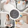 Steel Wool Scrubber | Reusable Dish Brush - Non-Scratching Multipurpose Cleaner for Dishes, Ovens, Grills, and Kitchen Utensils view 4