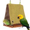 For Parrots: Scratch-Resistant Rattan-Look Bird Hammock for Cages view 1