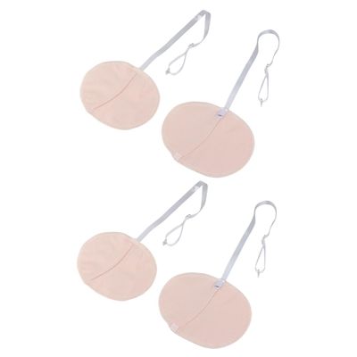 Underarm Sweat Pads, 2 Pairs, Cotton, Pink, Highly Absorbent