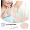Underarm Sweat Pads, 2 Pairs, Cotton, Pink, Highly Absorbent view 3