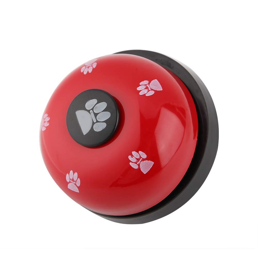 GEERYZHE Dog Bell, Rust Iron (Red)