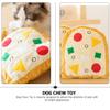 FONDOTIN Pet Chew Toy - Pizza Design view 4