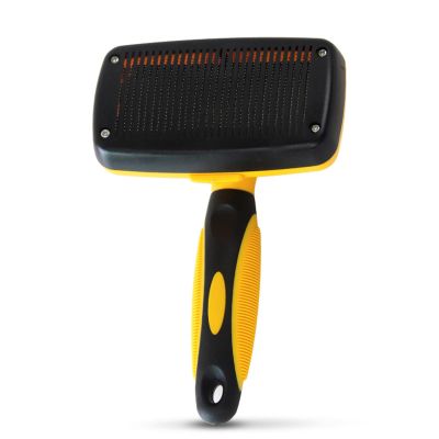 Self-Cleaning Slicker Brush for Dogs and Cats