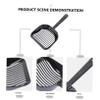 BESPORTBLE 2-Piece Cat Litter Scoop Set with Filter Holes view 3