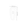 Eyeglass Nose Pad Repair Kit, 20 Pairs, Clear Silicone, Universal view 2