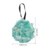 PACKOVE 4-Pack Exfoliating Bath Poufs for Body Cleansing, Soft Shower Loofahs view 2