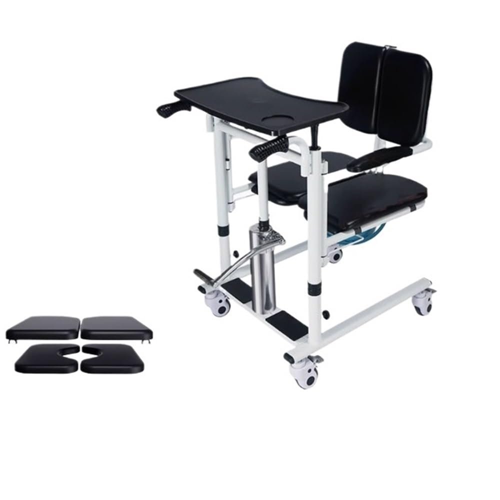 Lijiaxiuyc-101 Wheeled Walker, Multifunctional Mobile Care Device with Lifting and Transfer Function