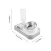 2-in-1 Plastic Feeder for Cats and Dogs view 2