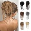 Namzi Messy Curly Bun Hair Extension, Light Mahogany 1 view 2