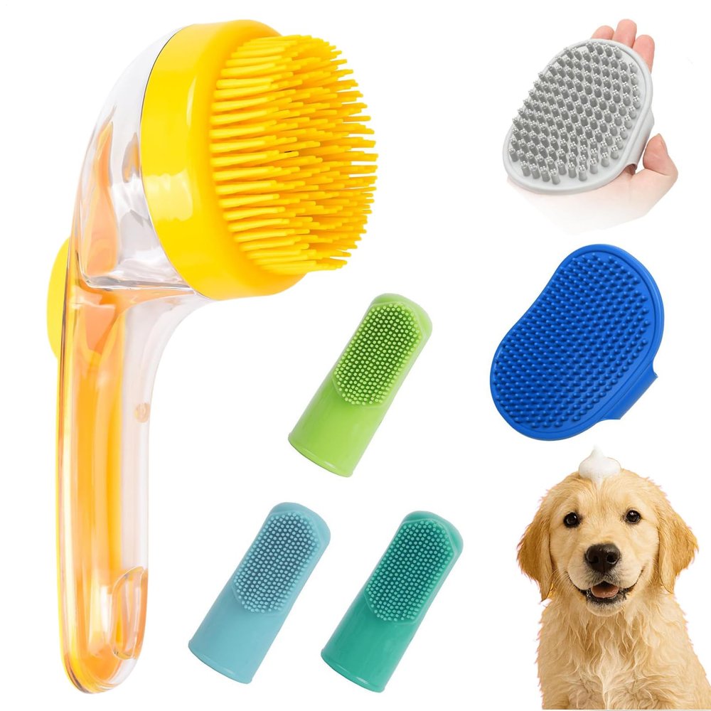 Dog Toothbrush Shower Brush for Dogs