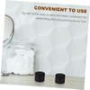 STOBAZA 6 Refillable Brown Glass Cream Jars, 15 g, with PP Lids view 3