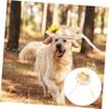 TOYANDONA Straw Hat for Dogs view 3