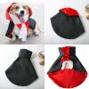 HUANGING Halloween Vampire Cloak for Pets view 2