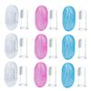 DEARMAMY 9-Piece BPA-Free Silicone Finger Toothbrush Set for Babies view 1