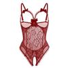 Sexy Lace Cupless Bodysuit for Women view 1
