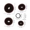 VALICLUD Elastic Hairnet with Hair Clips for Bun Hairstyles view 2