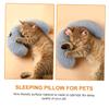 Breathable Blue Neck Support Pillow for Small Dogs and Cats view 3