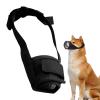 Adjustable, Breathable Muzzle for Short-Snouted Dogs, Soft Fabric view 1