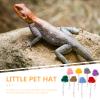 Toddmomy 8-Pack Knitted Mini Hats for Reptiles view 4