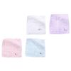 TOYANDONA 4-Piece Gauze Washcloths for Kids, Soft and Skin-Friendly, Washable, 25 x 25 cm, for Face and Drool, Random Colors view 1