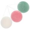 DEARMAMY 3-Piece Facial Cleansing and Exfoliating Sponge Set view 1