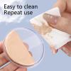 Face Powder Puff, Transparent Makeup Sponge, Mini Blender for Dry or Wet Use view 4