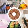 Bird Treats | Budgie Toy | Grain Ring Donut Shape Feeding Enrichment for Cage Birds view 4