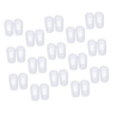 HOUDERCO 15 Pairs Silicone Nose Pads for Glasses