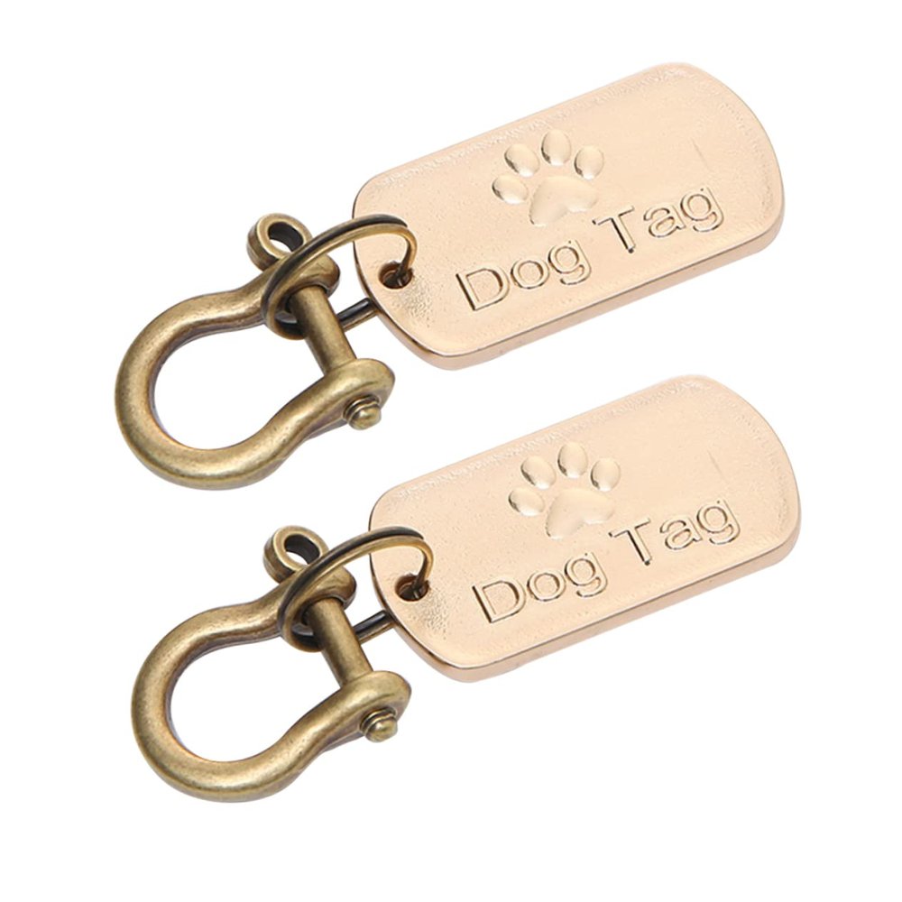 Yardwe 2-Piece Pet ID Tag Set