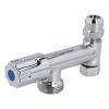 LUTH Premium Profi Parts Double Angle Valve 3/8" for Washing Machine Plumbing view 3