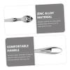 2-Piece Silver Eye Massage Sticks, Zinc Alloy view 3