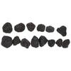 ABOOFAN Natural Lava Rock for Aquariums and Planters, Black, 100 g view 1