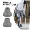 WRITWAA Non-Slip Crutch Tips, 15–17 mm, 4-Pack view 2