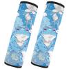 Cartoon Turtle Car Seat Belt Shoulder Pads, 2-Pack view 2