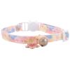 Flower Bell Collar for Cats and Dogs, Pink, Adjustable view 1